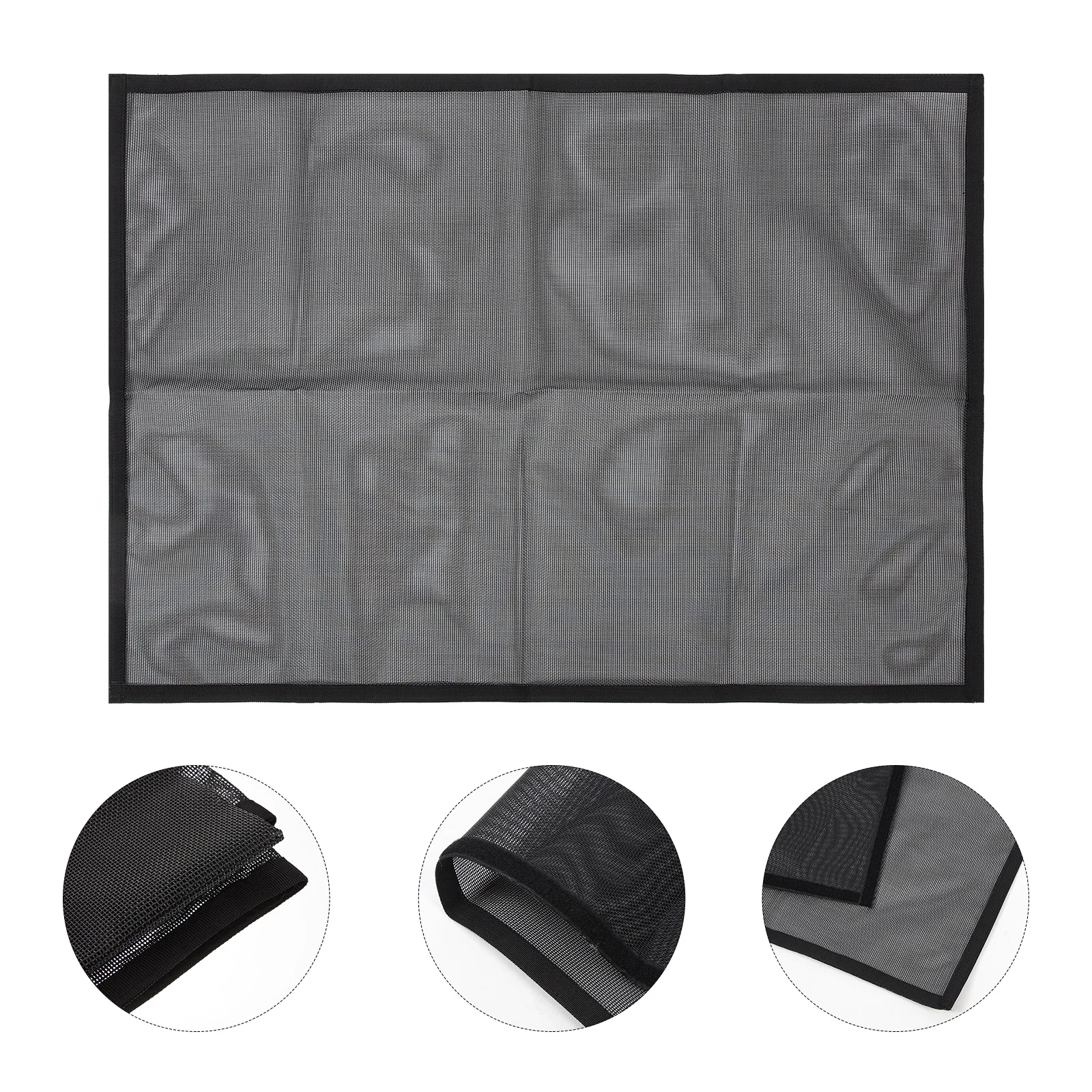 1Set Fireplace Screen Mesh Panels Practical Fine Design Ashes Spill Preventer Home Accessories Fireplace Mesh Screen