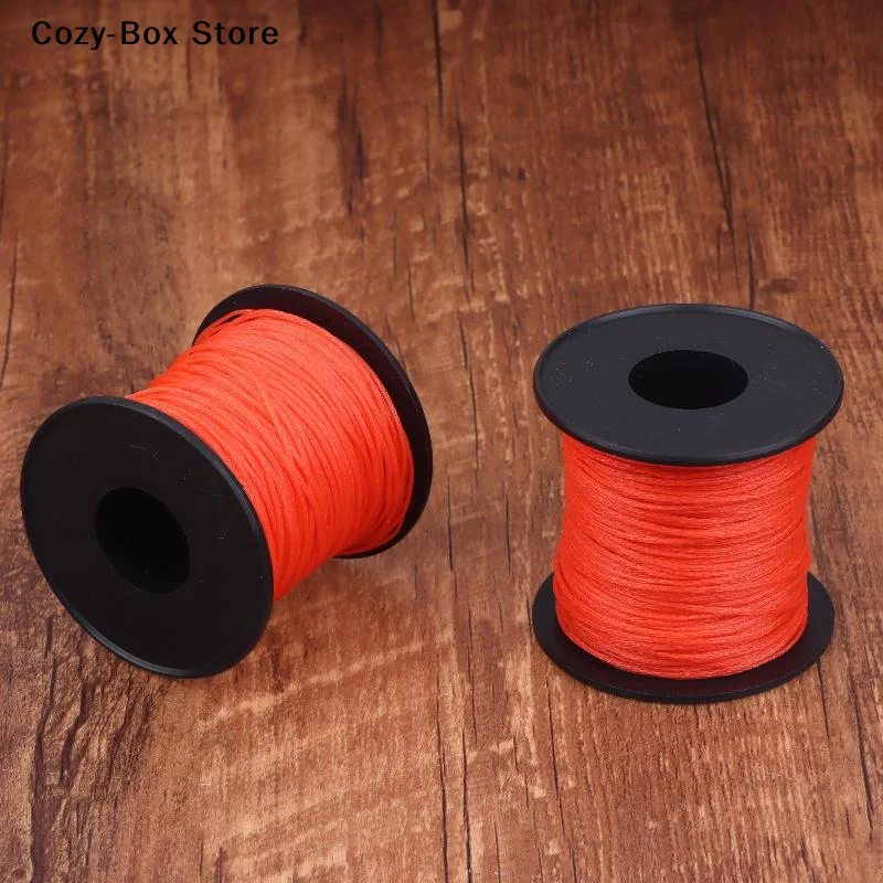[ZY]50M/Roll Red Marking Construction Line Line Gardening Crafting Wire Camping Climbing Camping Rope Hiking Clothesline[ZY]