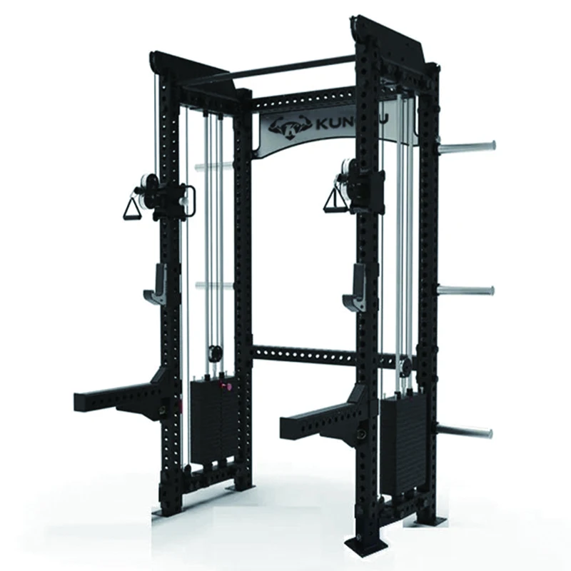 

Factory Multi Functional Trainer Smith Machine Power Squat Weight Cage Half Rack Half Rack Functional Trainer