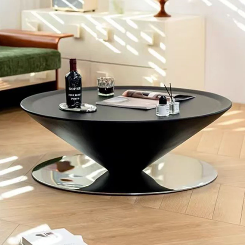 

Приставной столик для дивана, современный журнальный столик в центре гостиной, съемные круглые торцевые столики, простые в скандинавском стиле, украшение интерьера, чайные столики