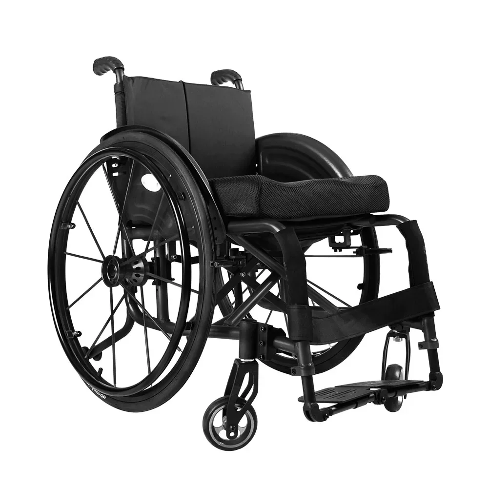 

-2024 Best Selling Professional Folding Hand Portable Sports Wheelchair For The Disabled