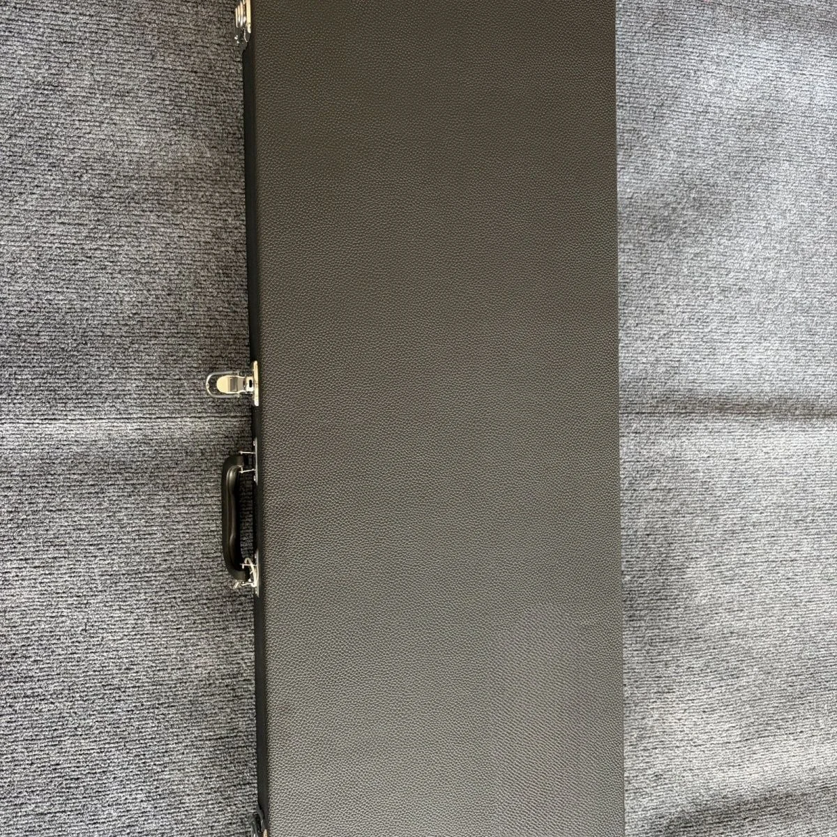 Black Electric Guitar Hard Shell Case Professional Rectangular Carrying Box for P Style Solid Body Guitar