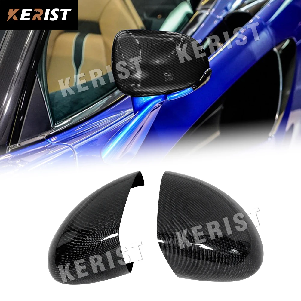 Carbon Fiber Side MIrror Cover Fit For McLaren 540c 570s  570GT 600 2015-2019