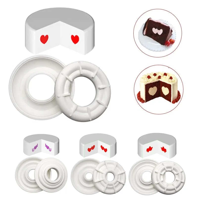 3D Sandwich Pie Silicone Mold New Surprise Homemade Chocolate Mousse Jelly Creative Pastry Birthday Party Decoration Baking Tool