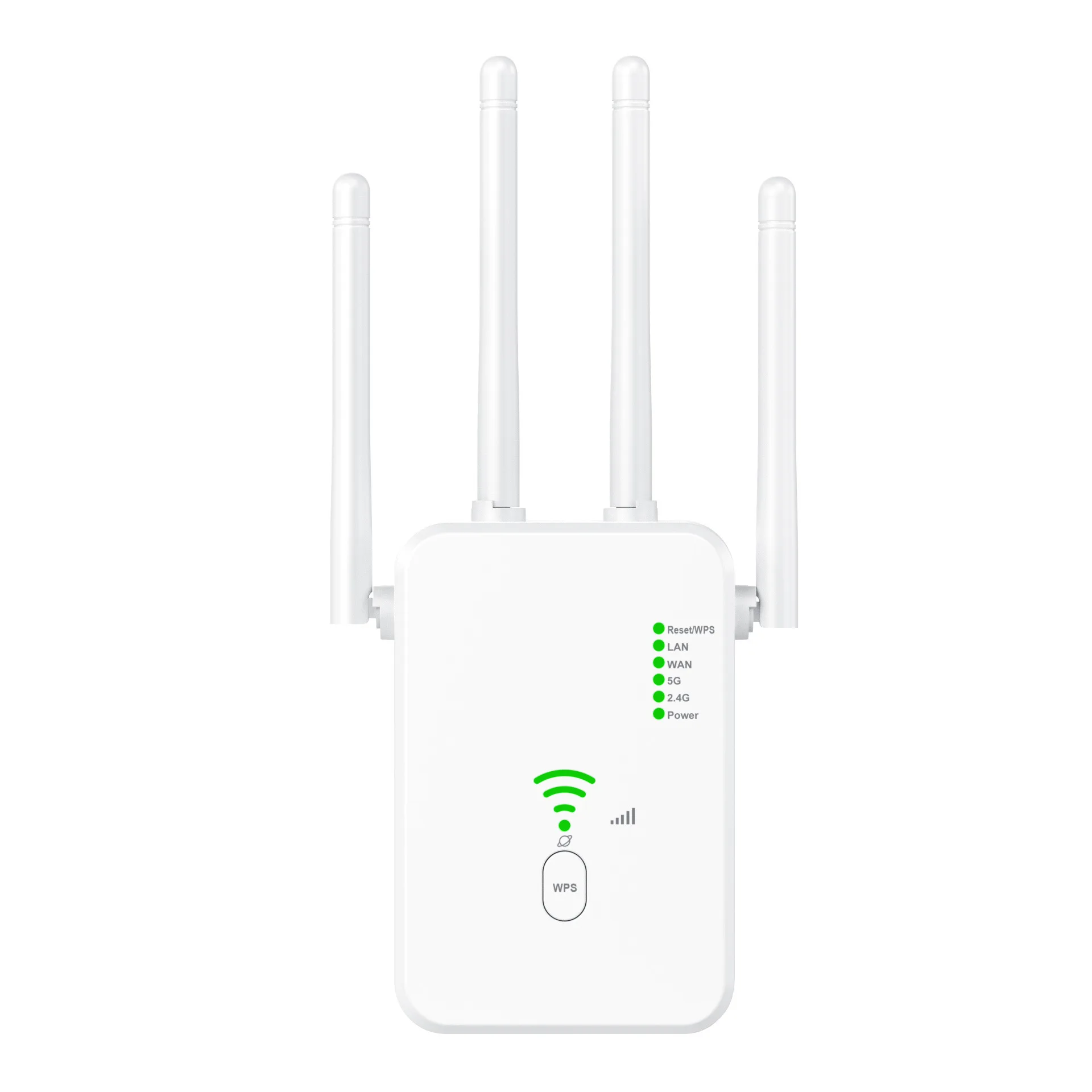 1200Mbps Wireless Repeater Signal Booster Dual-Band 2.4G 5G WiFi Extender 802.11ac Gigabit Amplifier WPS Router