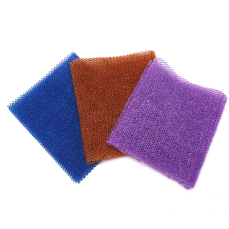 African Net Sponge Exfoliating Bath Scrubby Towel Body Scrubbing Wash Shower Foaming Net Cleaning Tool