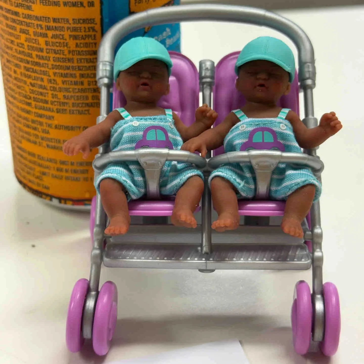 ZURU 5 Surprise My Mini Baby Dolls Series 2 Baby Ball Miniature Dolls Pink Swimming Pool Model Baby High Chair Kids Toys Gifts view 3