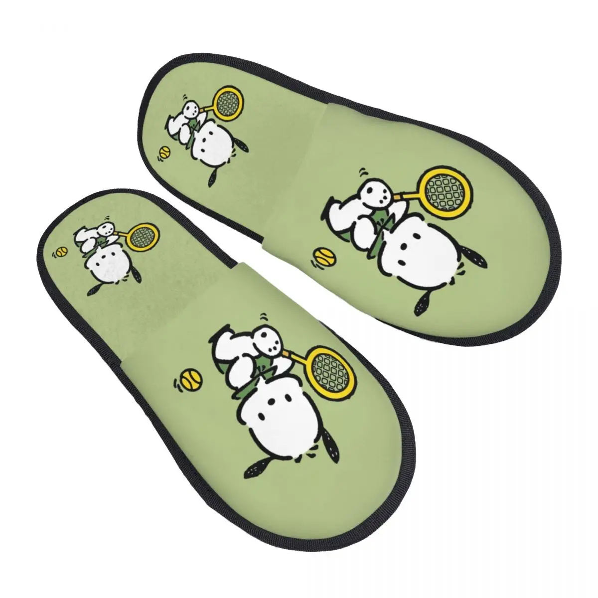 

Пользовательские гостевые тапочки Pochacco для спальни, женские домашние тапочки Kawaii