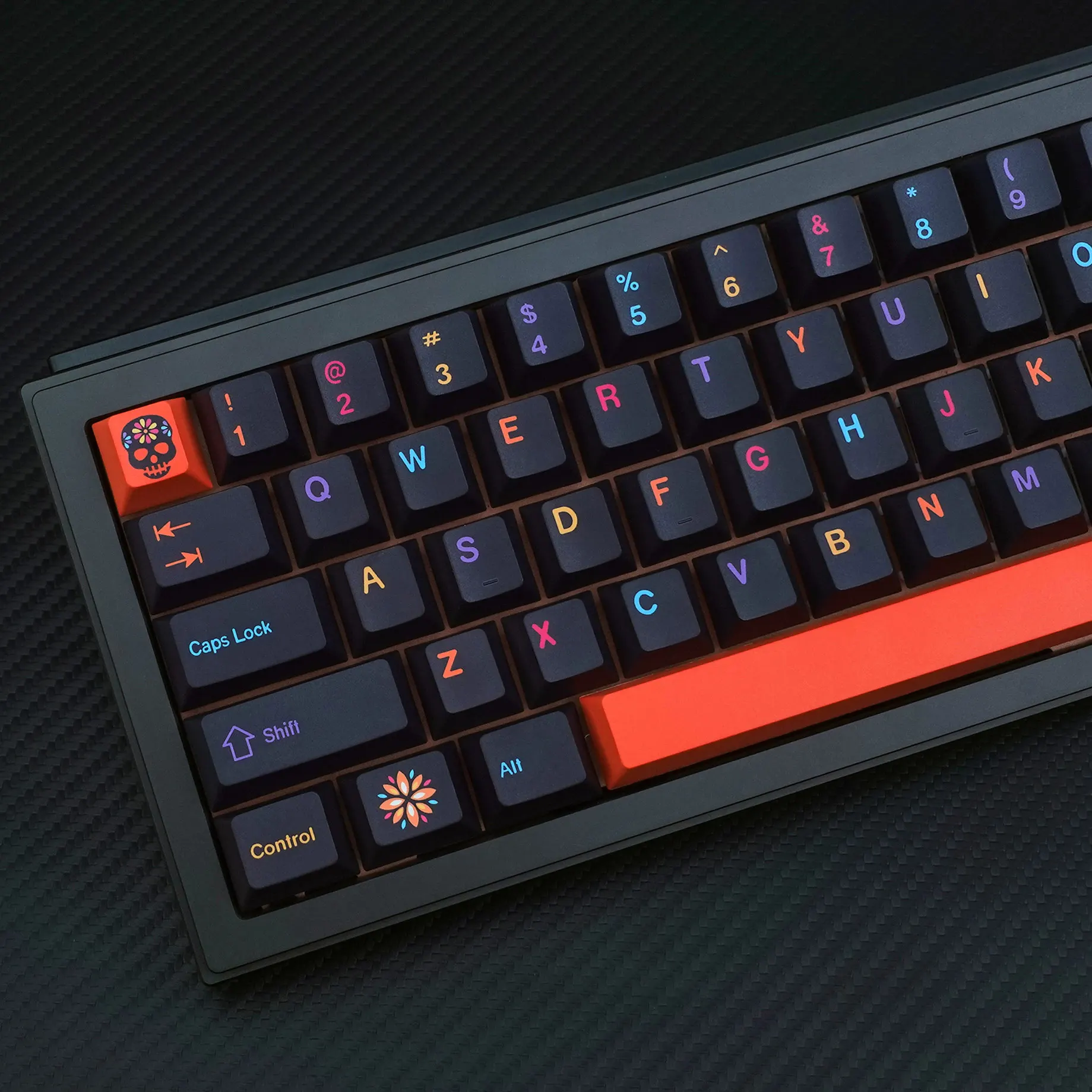 GMK world English layout Original height Five-sided sublimation mechanical keyboard keycaps 87 96