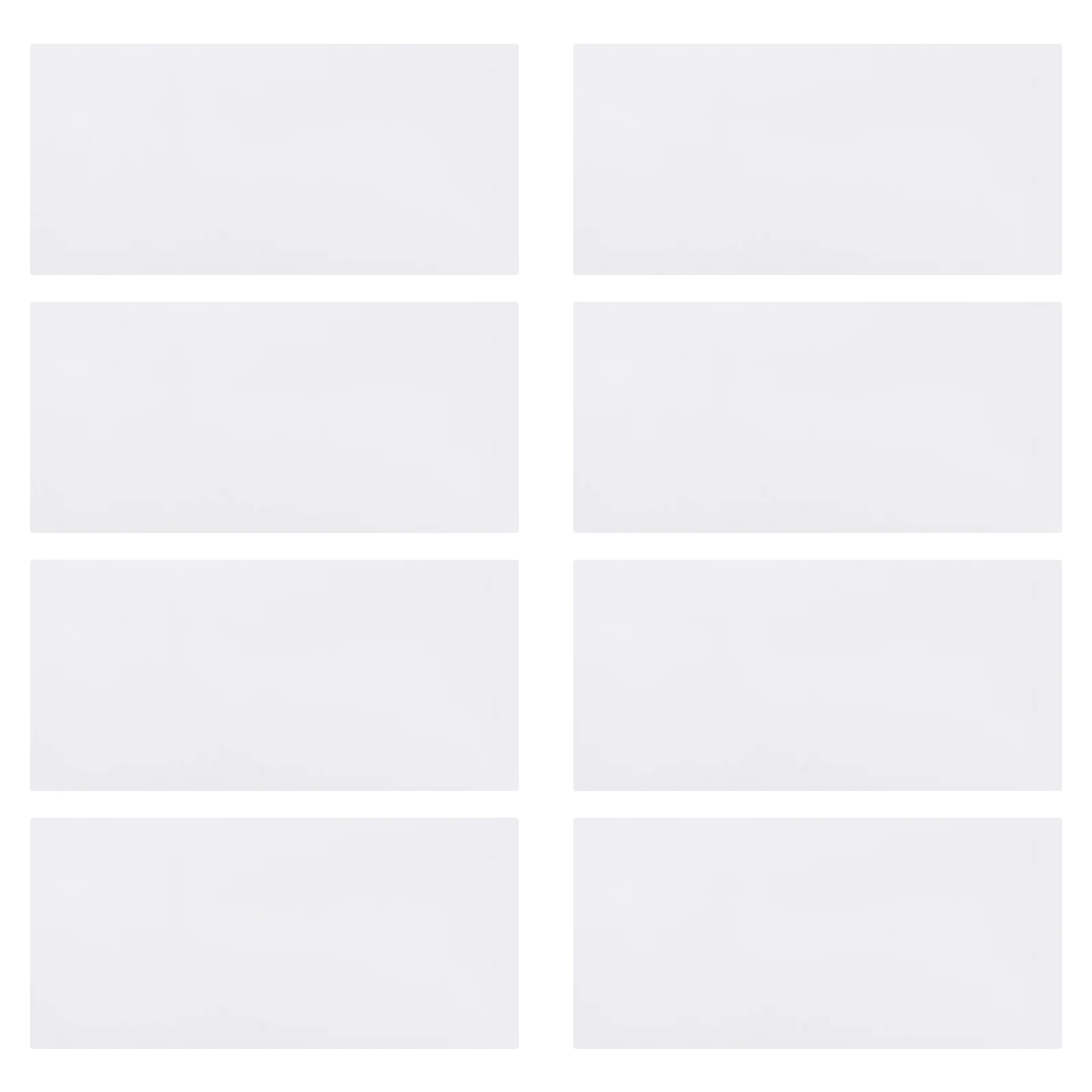 

40Pcs Blank Envelopes Premium Quality Peel Resistant Simple Generous Postcards Invitations Wedding Party Holiday