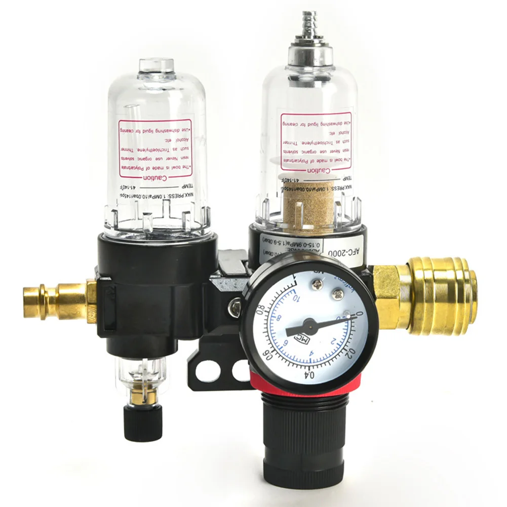 AFC2000 Air Compressor Oil Water Separator with Precise Meter and Regulator for Efficient Industrial Air Systems