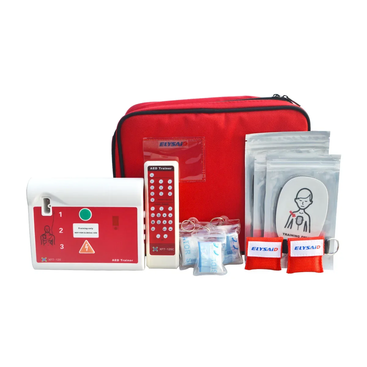 Emergency AED Trainer/Simulation Defibrillator For Emergency CPR First Aid Practice Trainer In Italian & English