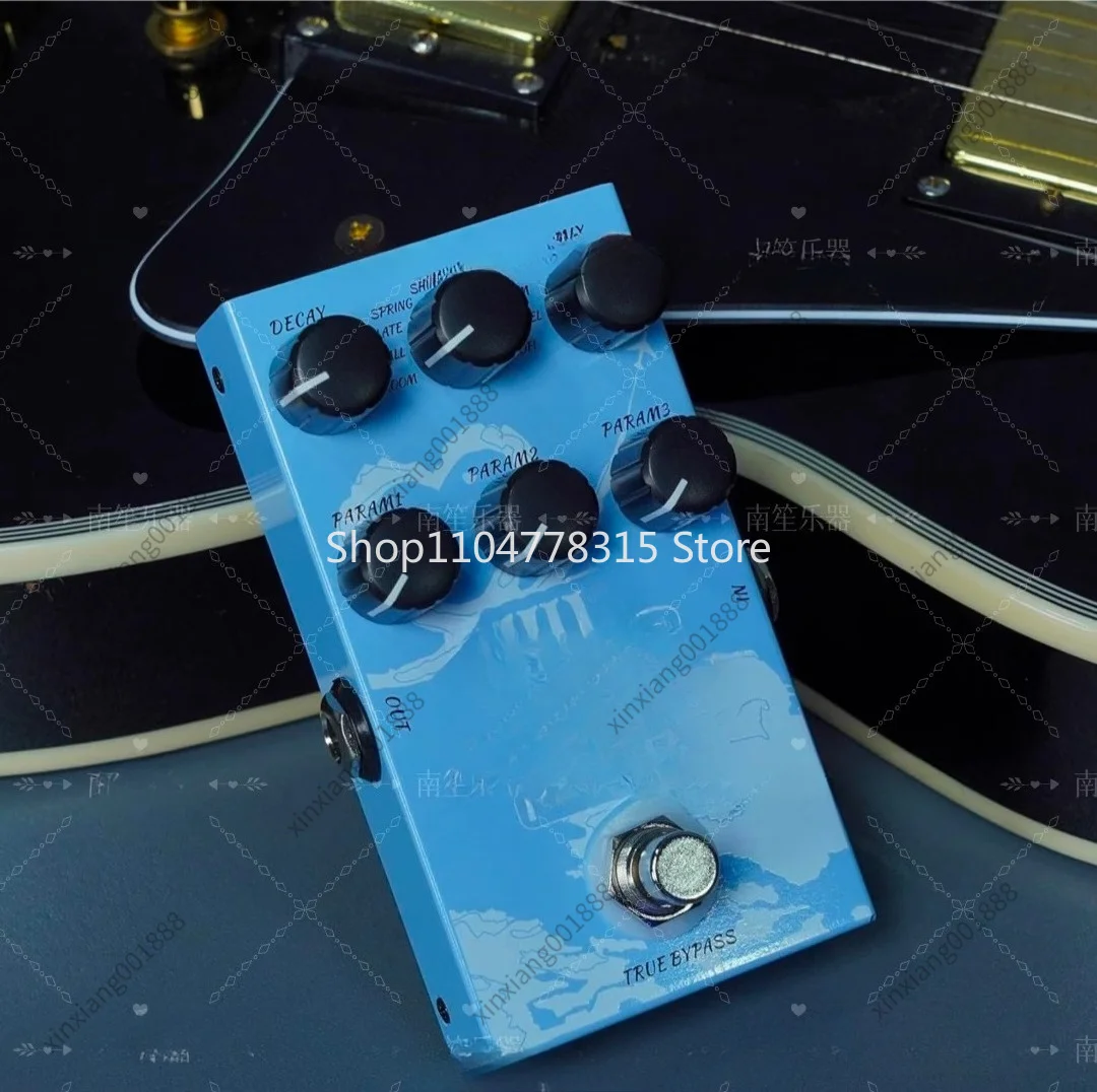 For Single Block Reverb Effect Pedal Digital Modeling 9 Reverb Modes for Guitar Bass