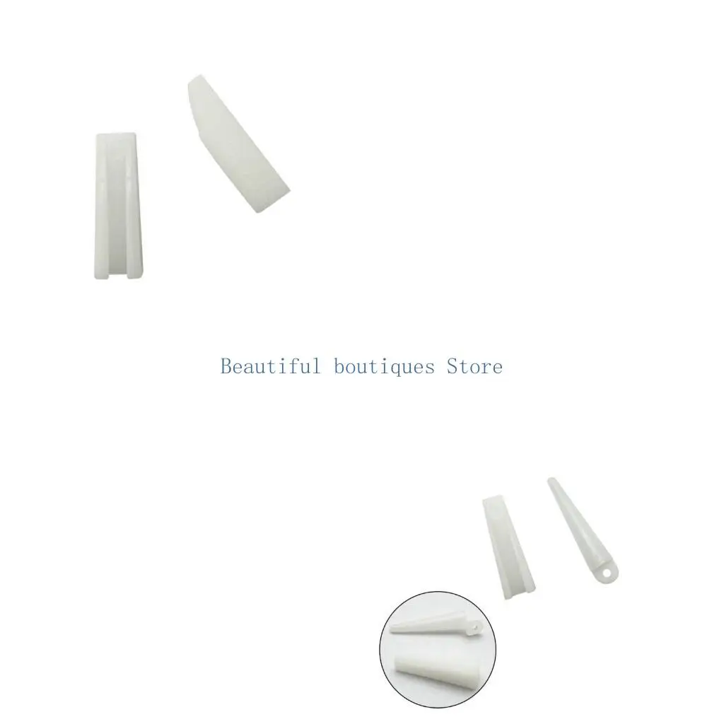 U4LF Fashionable Jewelry Making Sturdy Plastic Jaws Convenient for Flat Nose Pliers Metal Work Pack Of 2 Daily Casual Use