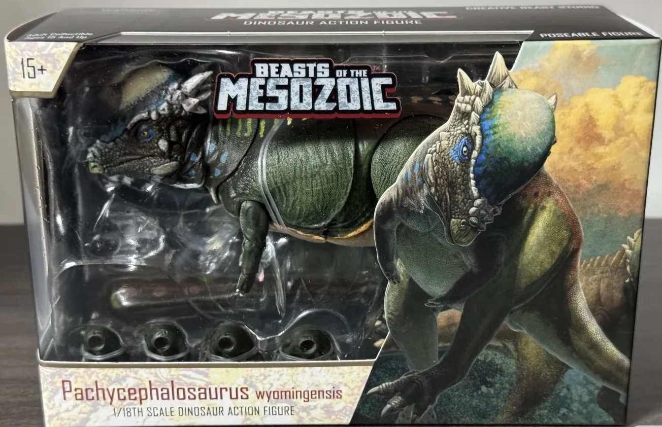 

New Arrivals Beasts of The Mesozoic Pachycephalosaurus Movable Dinosaur Model Collection Gift Hobby Valley Creatures