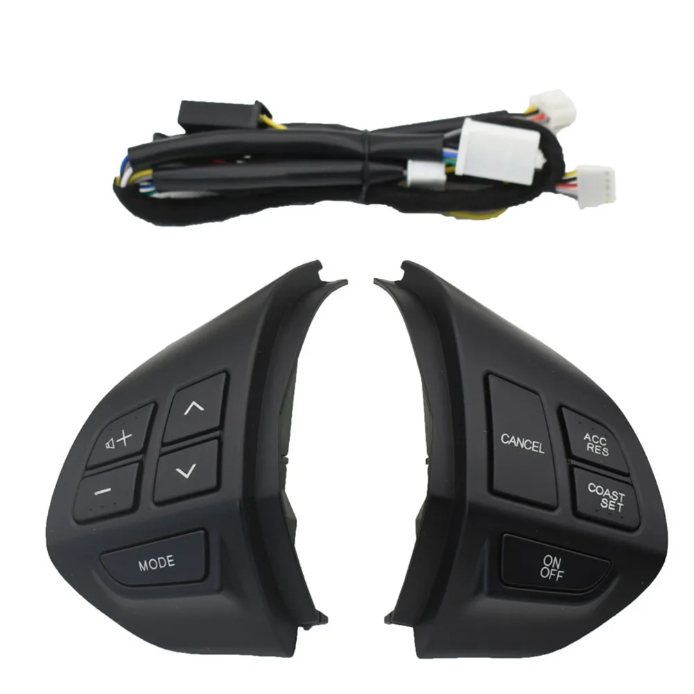

Steering Wheel Controls Set Volume & Cruise Buttons Compatible with For Mitsubishi For ASX For Outlander (06 12)