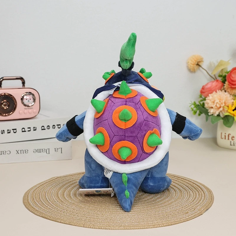 11 Inch Dark Game Hero Plush Toy Soft Black Dragon Son Stuffed Doll For Kids Teens Collectors Christmas Party Birthday Decor