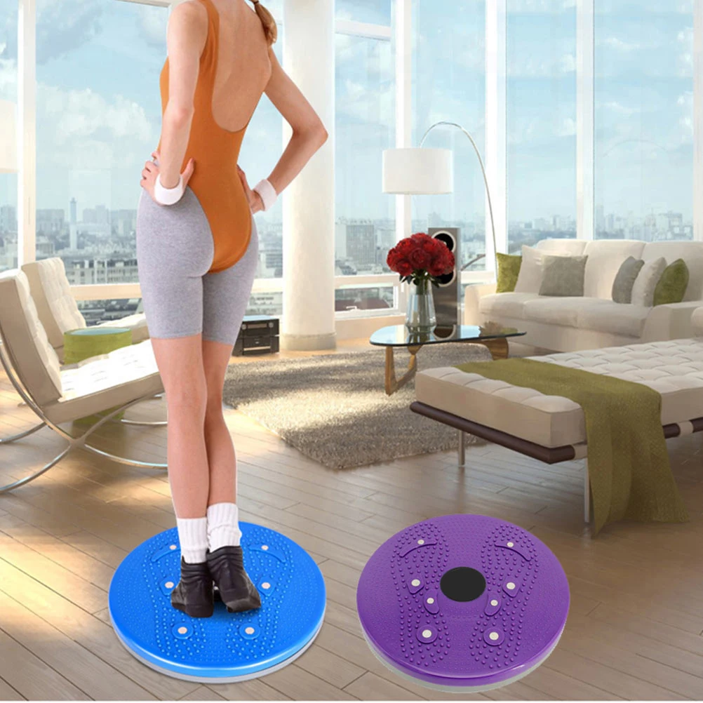 

Twisting Waist Disc Pp Non-Slip Portable For Slimmer Abs Hips Thighs Foot Massage Rotating Board Female