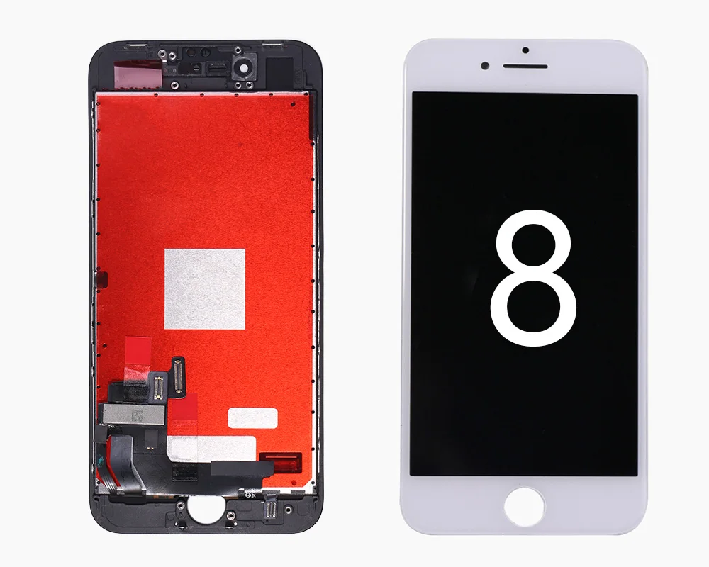 Pantalla LCD para móvil, digitalizador de Pantalla táctil para iPhone 6, 7, 8 plus, X, 6S, 5, 5S, XR, XS, Max