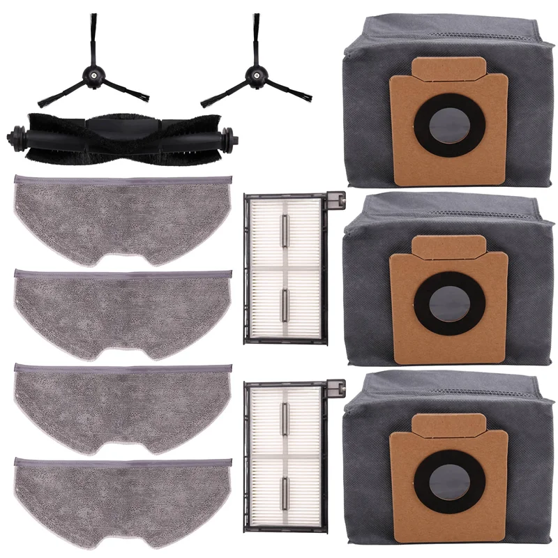 A88X Voor Eufy X8 Pro Robot Vervangende Onderdelen Hoofdrolborstel Hepa Filter Mop Pad Doek Stofzak Accessoires