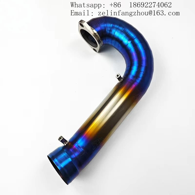 Titanium Charge Pipe For Honda Civic FL5 Type R - Lightweight Turbo Intake System High Performance Racing Upgrade