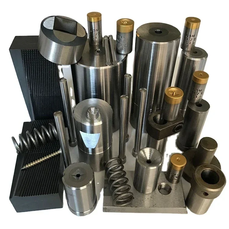 High quality mould parts mold metal punching pin segmented hex carbide die metal mould punching pin