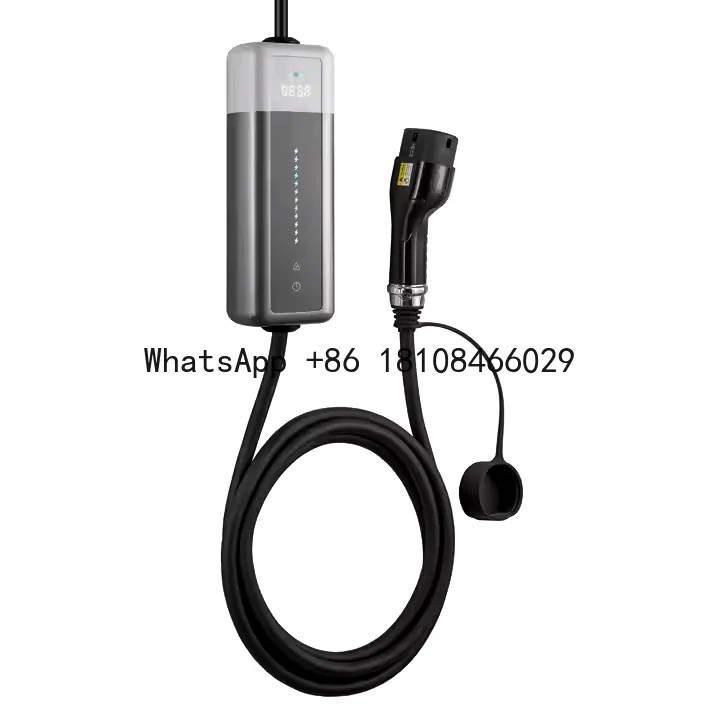 

22kW Portable EV Charger Type 2 32A Portable AC Electric Vehicle Charger with Multi-Adapter New Condition
