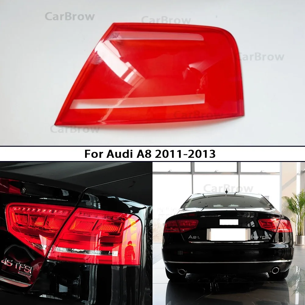 

Для Audi A8 2011 2012 2013, внешний корпус заднего фонаря, крышка заднего сигнала, парковочные огни, замена оригинального абажура