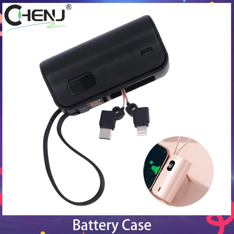 

DIY No Welding 21700 Mini Power Bank Case Battery Case With Digital Display Portable Battery Case With Stand