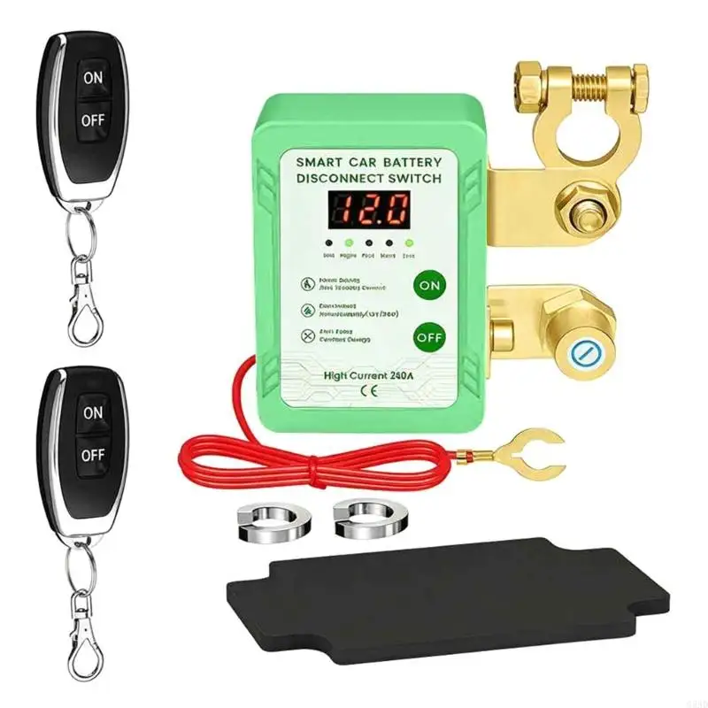 Digital Display Battery Disconnect Switches with Monitoring for Car