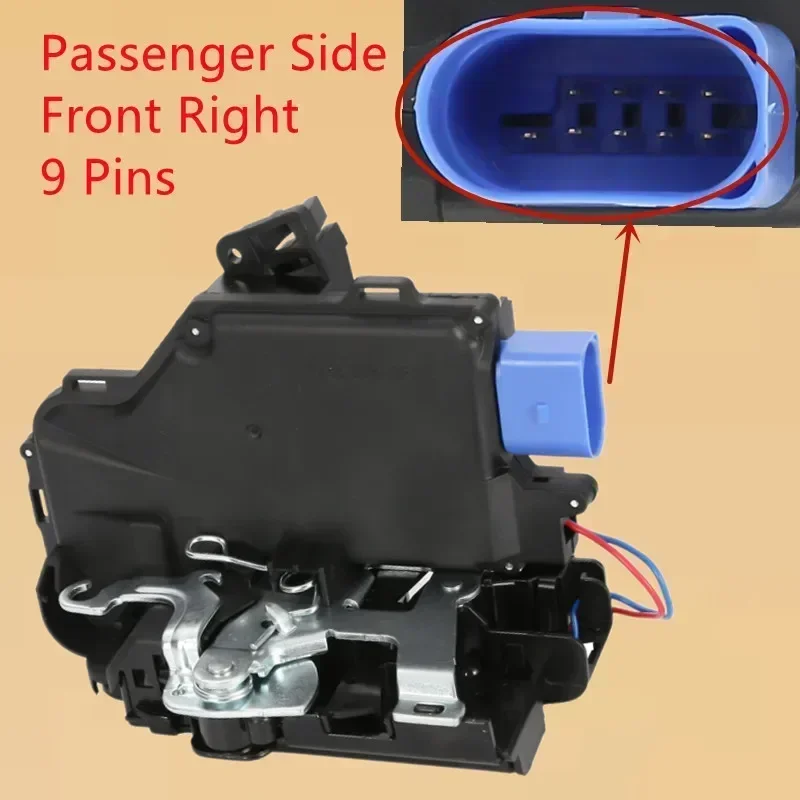 Siłownik zamka drzwi do VW Caddy Golf V IV Jetta Touran Touareg Skoda Octavia Seat Altea Toledo 3D 1837015 3D 1837015   3D 1837016 — zdjęcie 5