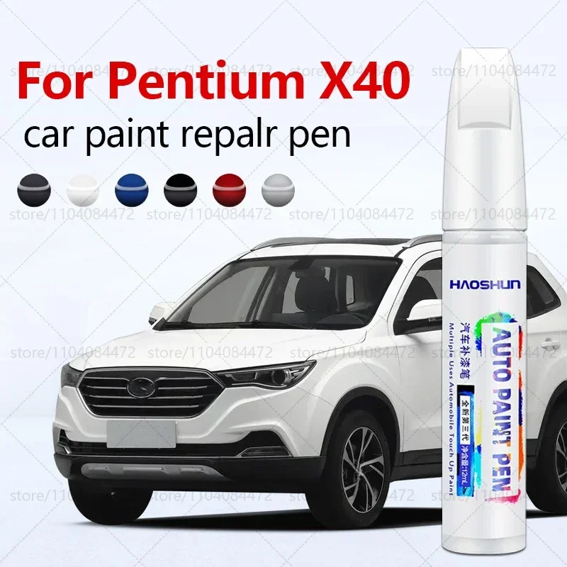 For Pentium X40 2022-2025 C801 Paint Repair Pen Touch Up Scratch Remover DIY Auto Accessories Black White Silver Brown Orange