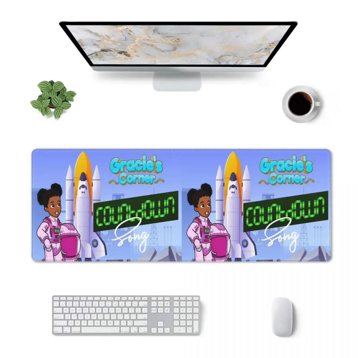Large Mouse Pad Funny Gracies Corner Pupil Gamer PC Laptop Mats Keyboard Carpet Computer Gaming Office Accessories Desk Mat