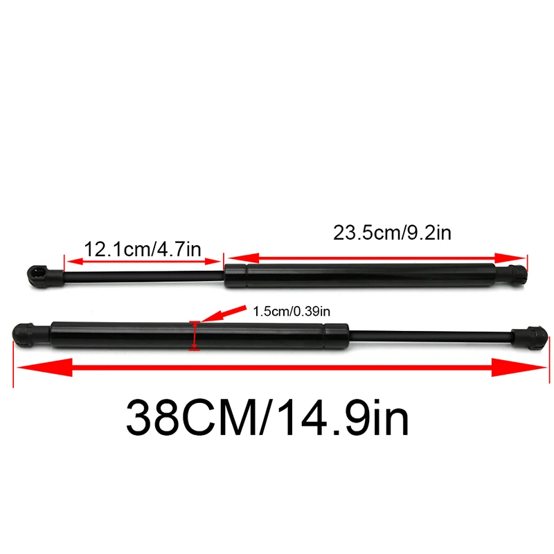 2pcs Car Rear Trunk Lift Supports Gas Struts Fit for BMW E46 323Ci 325Ci 330Ci M3 2001-2006 Convertible Auto Accessories