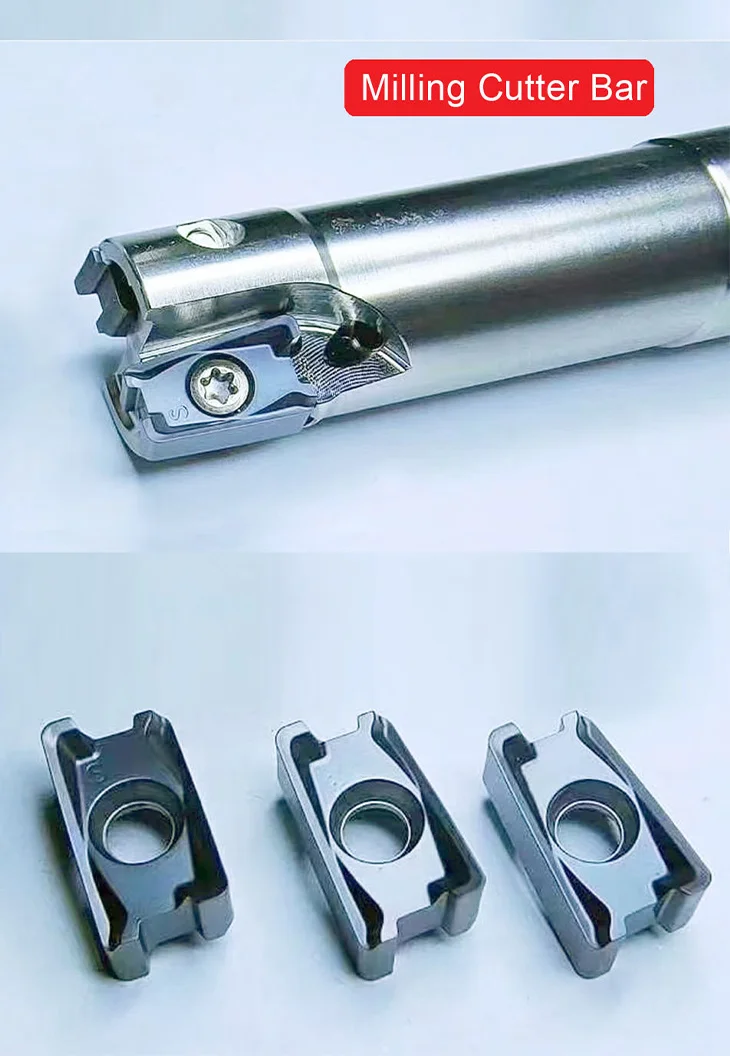 SUREWEL LN11 Modulart Schraubverbindung, Fräskopf, Hartmetall, Quadratschulterschneider-Einsätze LNGU110408, Material k.pm – Detail 11