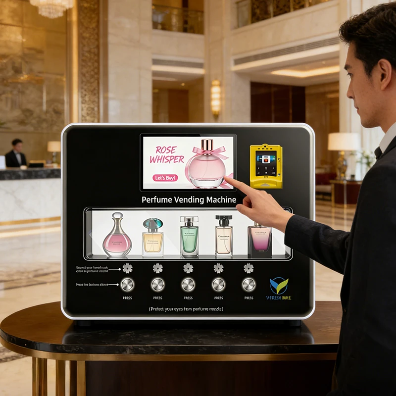FOODLINE Office Building Beauty Lounge Perfume Vendor Dustproof Control Panel 24h Unattended Fragrance Retail Gear