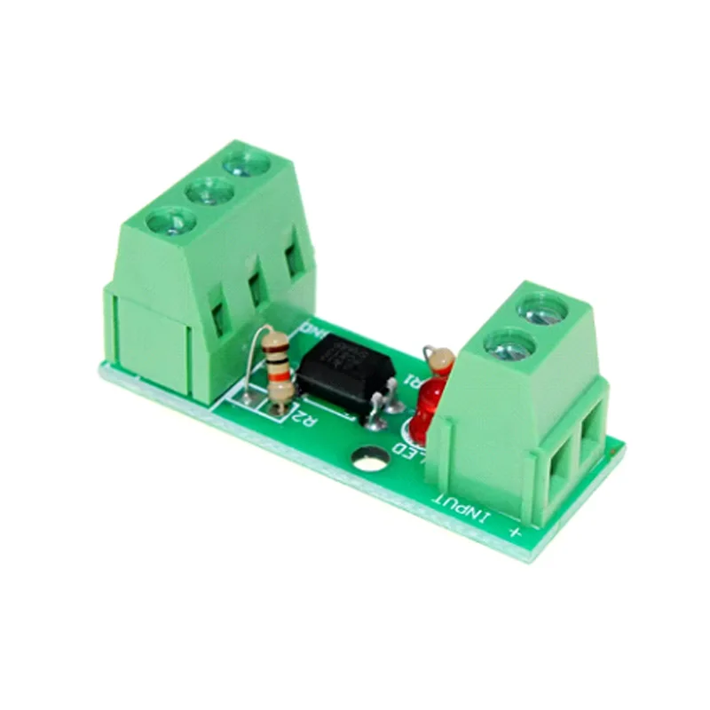 1 Channel Optocoupler Isolation Module EL817 PC817 Phototransistor Optoisolator Output 3-5V 12V 24V Rail Bracket