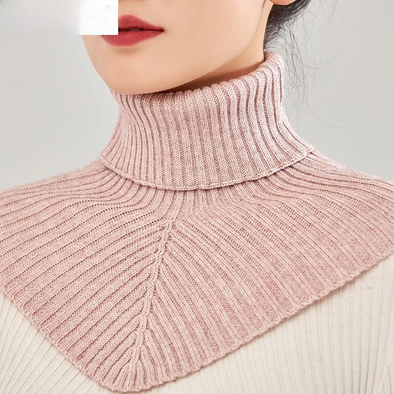 

Cashmere Scarf Neck Warmer Fake Collar High Neck Knitted Woolen Winter Warmth Prevention And Deterrence Autumn Winter Neck Su...