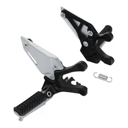 Motorcycle Front Driver Foot Pegs Pedals Bracket For Kawasaki Z900 Z 900 ABS 2017-2024