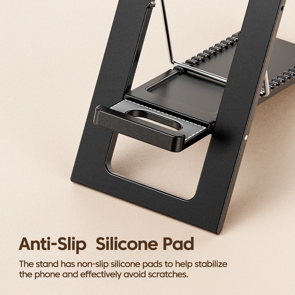 Toocki Portable Phone Holder Stand Folding Mobile Support for iPhone Samsung Xiaomi Huawei Realme Desktop Phone Holder Bracket
