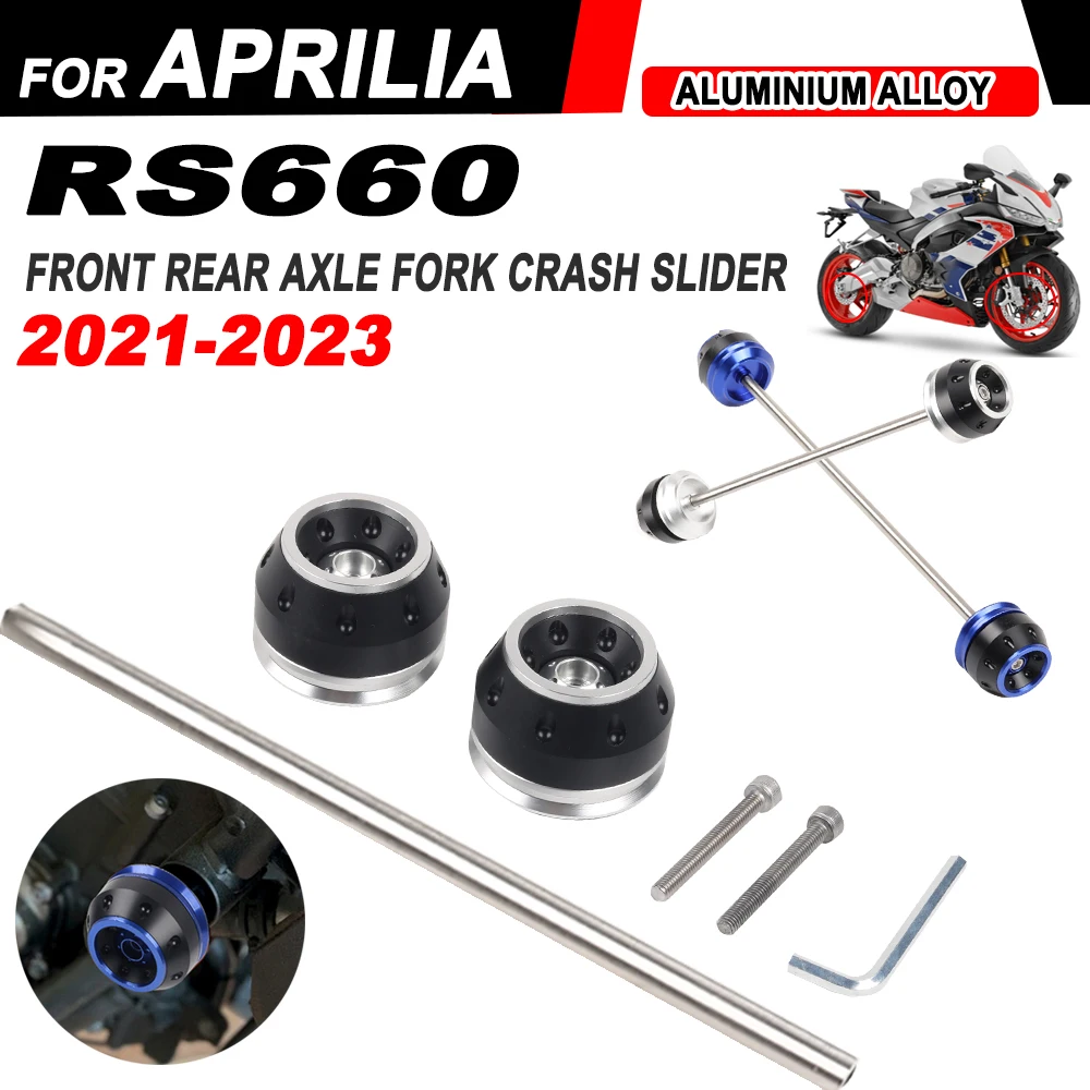 

Front Rear Axle Sliders For Aprilia RS660 TUONO RS 660 2021 2022 2023 Motorcycle Accessories Wheel Protection Crash Protector