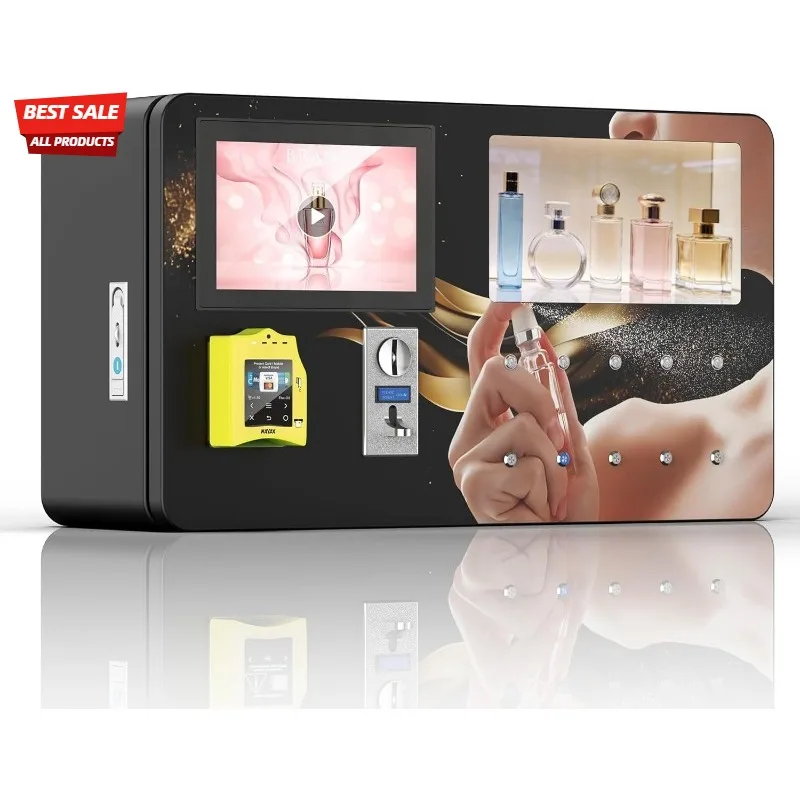 Perfume Vending Machines Customizable Exteriors Fast Shipping System SDK Function for Cafes Lounges