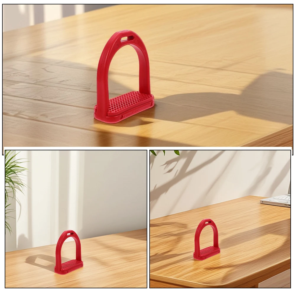 1 زوج ركاب ركوب الخيل لسرج الحصان تعزيز الراحة استقرار القدم طويلة الأمد بوم بناء مثالية لركوب درب الإنجليزية