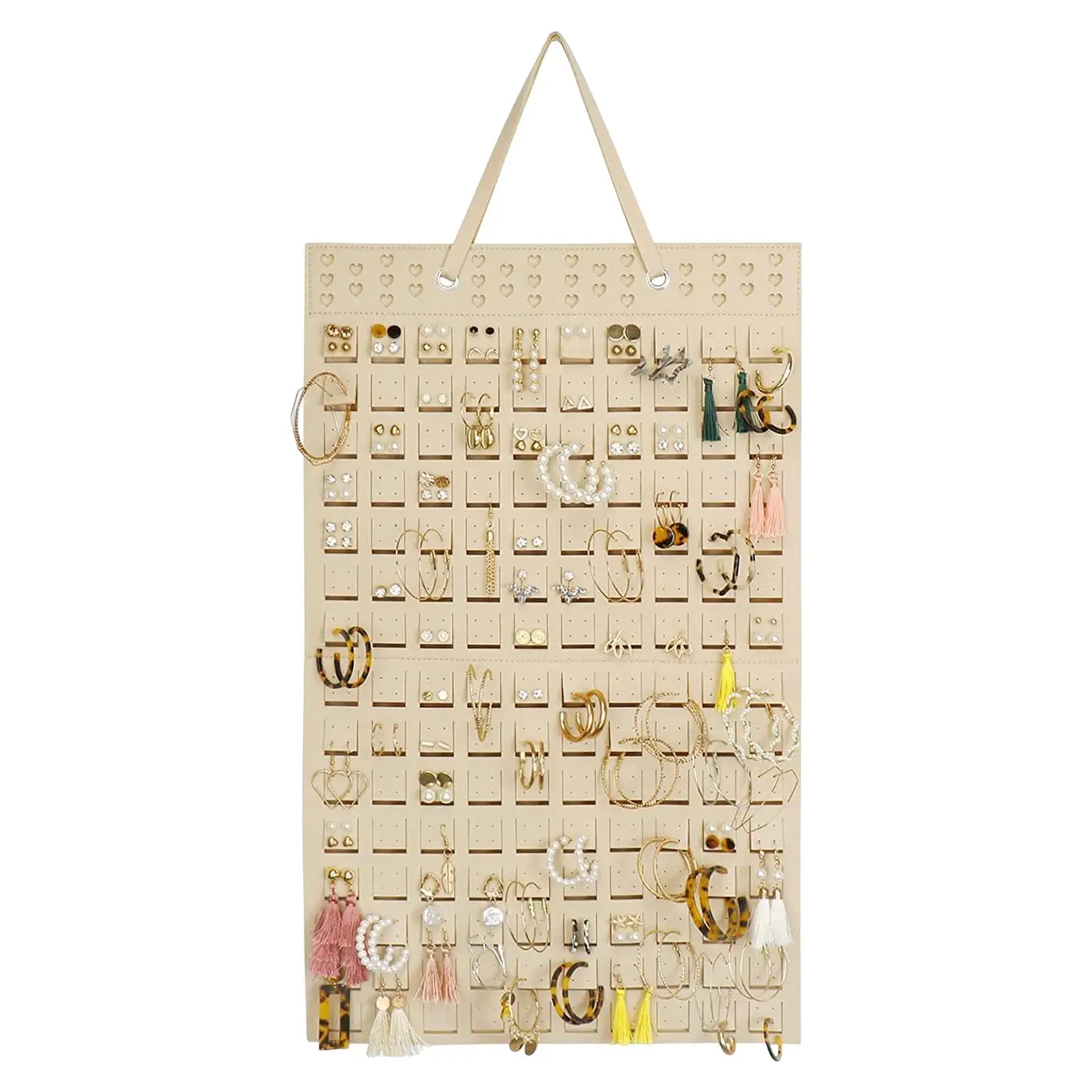 Soft Felt Earring Organizer Hanging Earring Display Hanger for Women Girls Holds up to 300 Pairs Easily Find Durable Multi Use