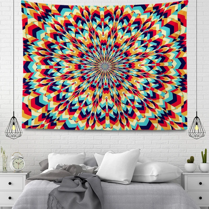 Home decoration Wall tapestry aesthetic room boho Macrame accessories wall hanging fabric autumn decor vintage Bedroom mandala