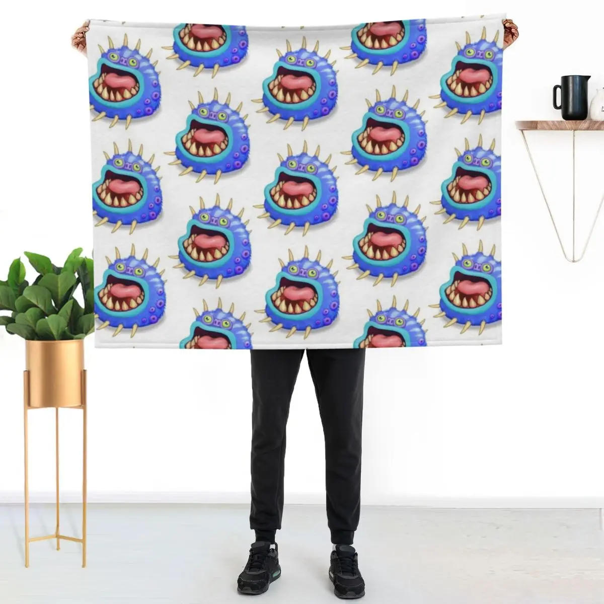 Epic Maw Monste Throw Blanket Soft Plush Blanket as Housewarming Gift