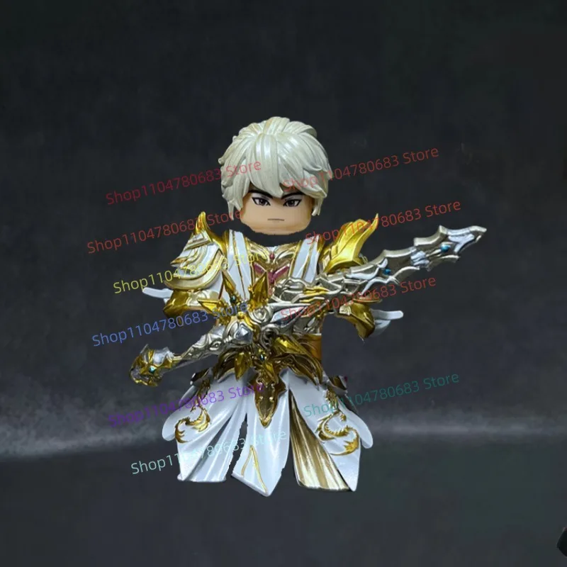 

Строительные блоки MOC, мини-фигурка, аниме, мультфильм, длинные Haochen, новая броня, аксессуары в сборе, модная игрушка, орнамент, праздничный подарок