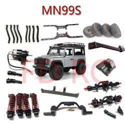 MN99S D90 D91  original accessories axle climbing car four-wheel drive remote control toy car model accessories