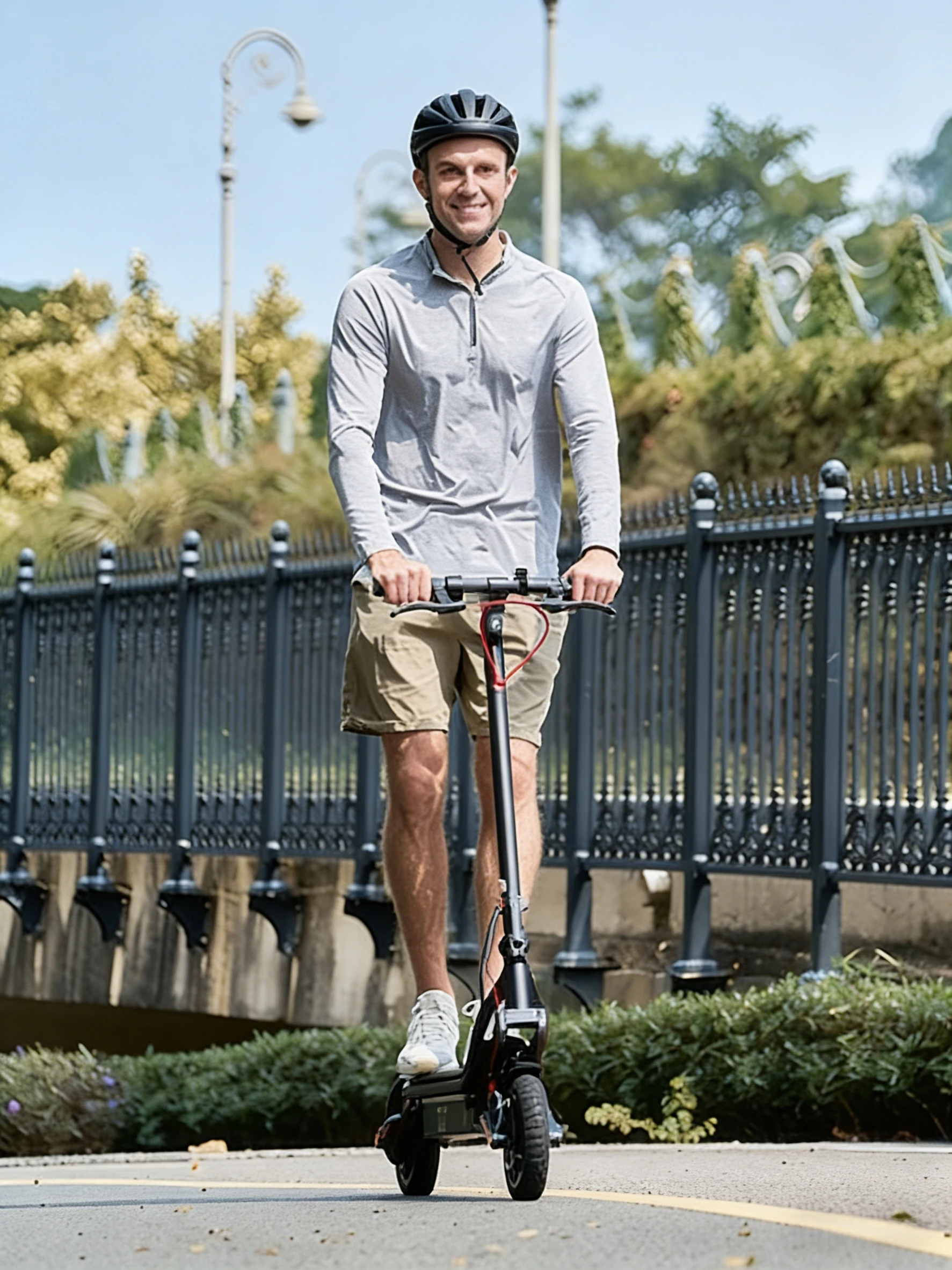 IScooter W8 9,3'' Elektroroller 750W Motor Akku 48V 14Ah Höchstgeschwindigkeit 40km/h Urbaner Komfortabler Pendler-Leichtgewicht-E-Scooter Mit APP