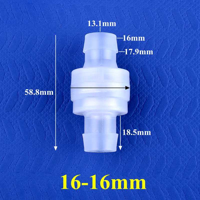 SgooHan 5~200 Stück 3~20mm Mini PP Druckloses Rückschlagventil für Tropfbewässerung, Schlauchverbinder, Aquarium-Rohr, Einwegventil 4
